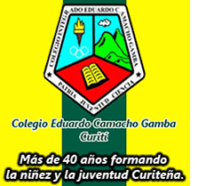 Escudo, Colegio Eduardo Camacho Gamba. 